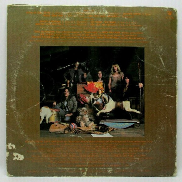 AEROSMITH "Toys In The Attic" Vinyl LP - 1975 Columbia (P3) - Picture 7 of 7